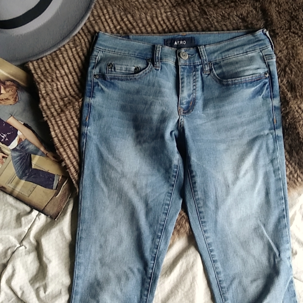 Aeropostale Low Rise Skinny Jeans
